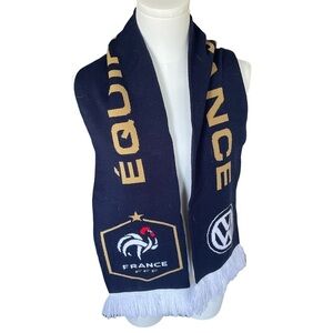 Official France National Football Team Scarf 2014-2017 Rare